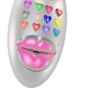 Riprodurre un bacio con il cellulare