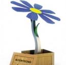 I girasole, fiore fotovoltaico, è un'idea per ottimizzare i raggi del Sole