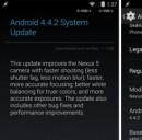 Android 4.4.2 Update, aggiornamento Nexus 4 e 5.