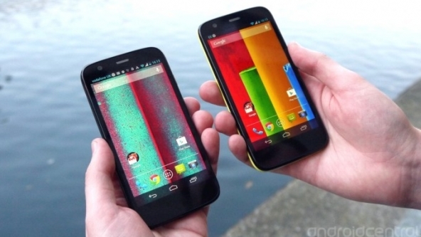 Motorola Moto G, arriva Android 4.4. kitkat.