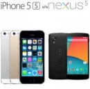 iPhone 5S VS Google Nexus 5