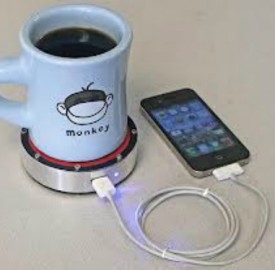 "One Puck": ricaricare il cellulare con un caff&egrave;