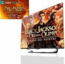 Percy Jackson e uno Smart TV LG in promozione.