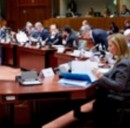 Una riunione del Consiglio UE