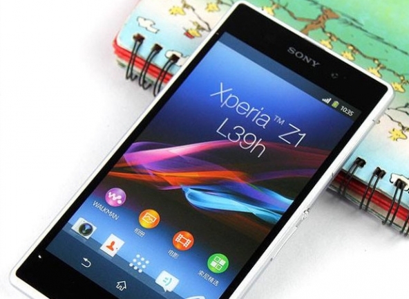 Nell'immagine lo smartphone Sony Xperia Z1