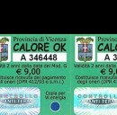 Esempio di bollino verde per condizionatore