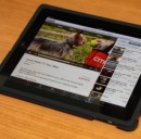 La tv su un dispositivo tablet